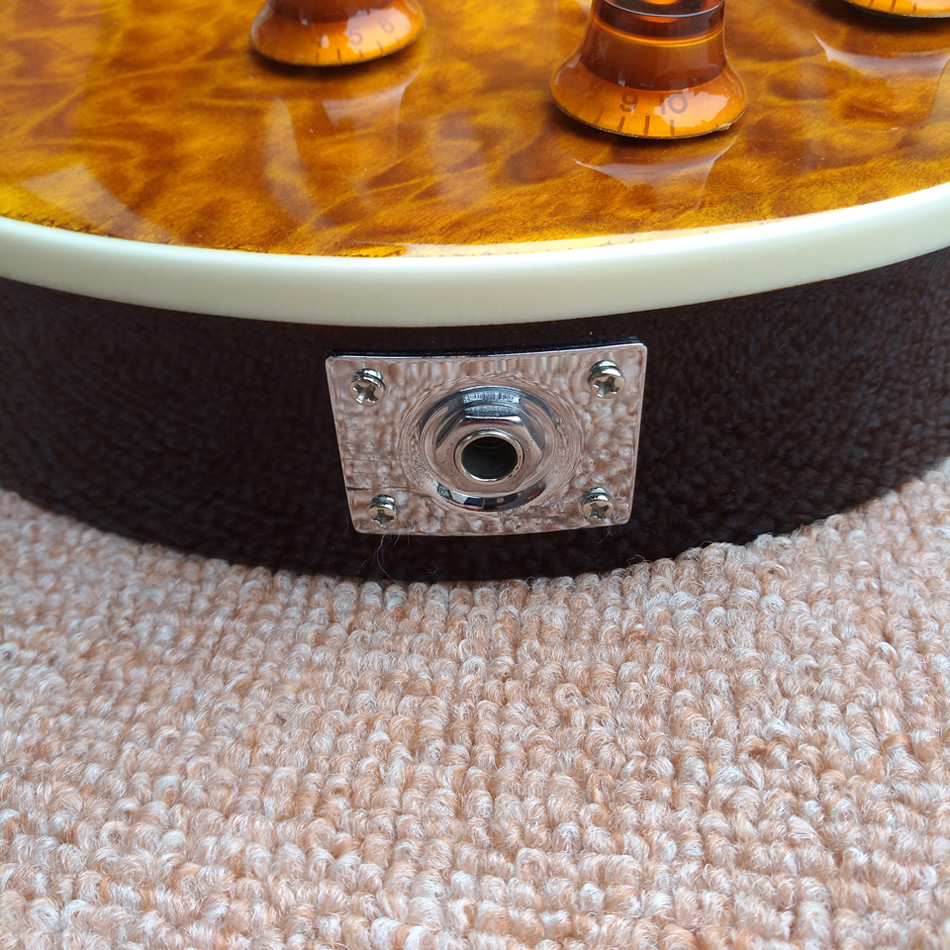 New style high quality LP standard 1959 R9 electric guitar, Flame Maple Top Rosewood Fingerboard electric guitar