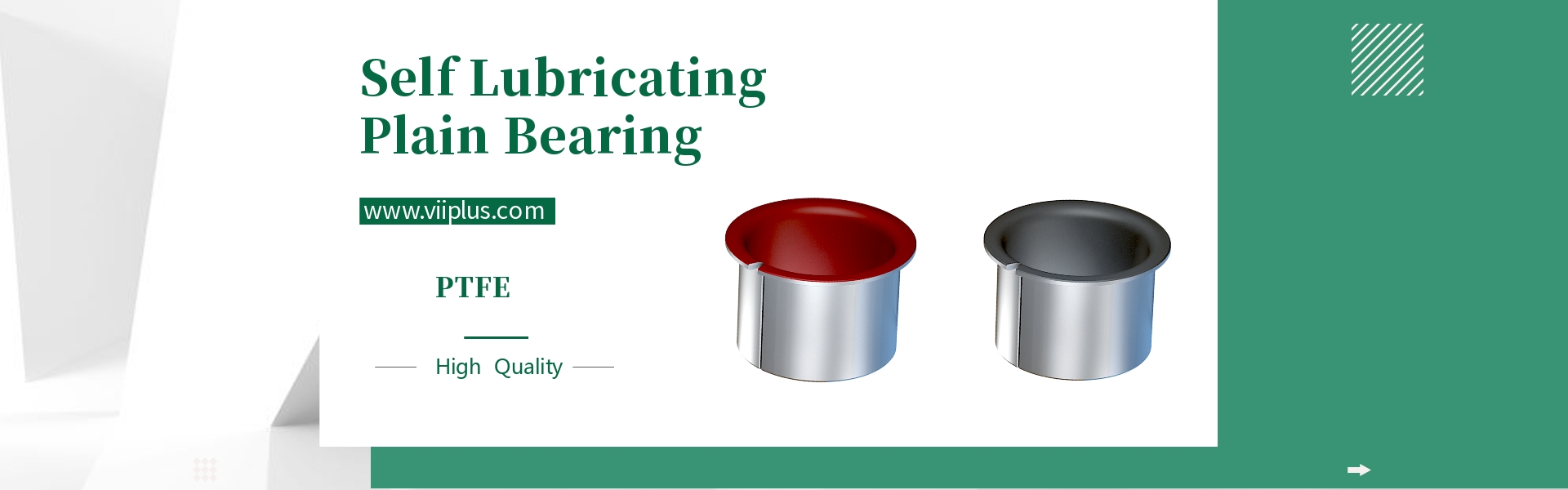 self lubricating plain bushing