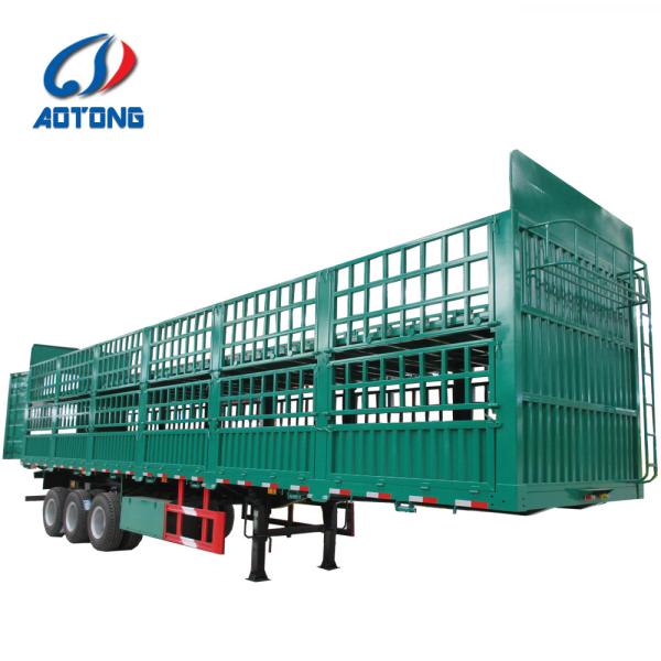 OE NO. livestock stake trailer 3 axles 2 floors livestock transporting semi