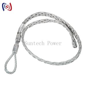 80kn Wire Rope Pulling Conductor ACSR Cable Mesh Socks