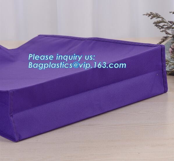 Customized Non Woven Shopping Bag Logo Printing Non Woven Bag With Tote, gift advertisement Reusable non woven shopping