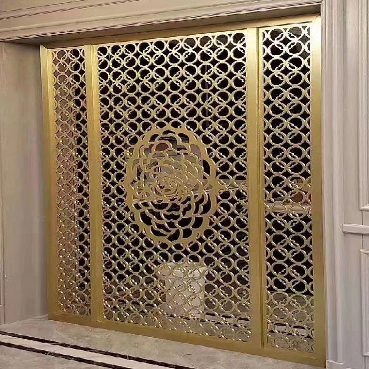 Antique weathering Chinese panel room dividers partitions