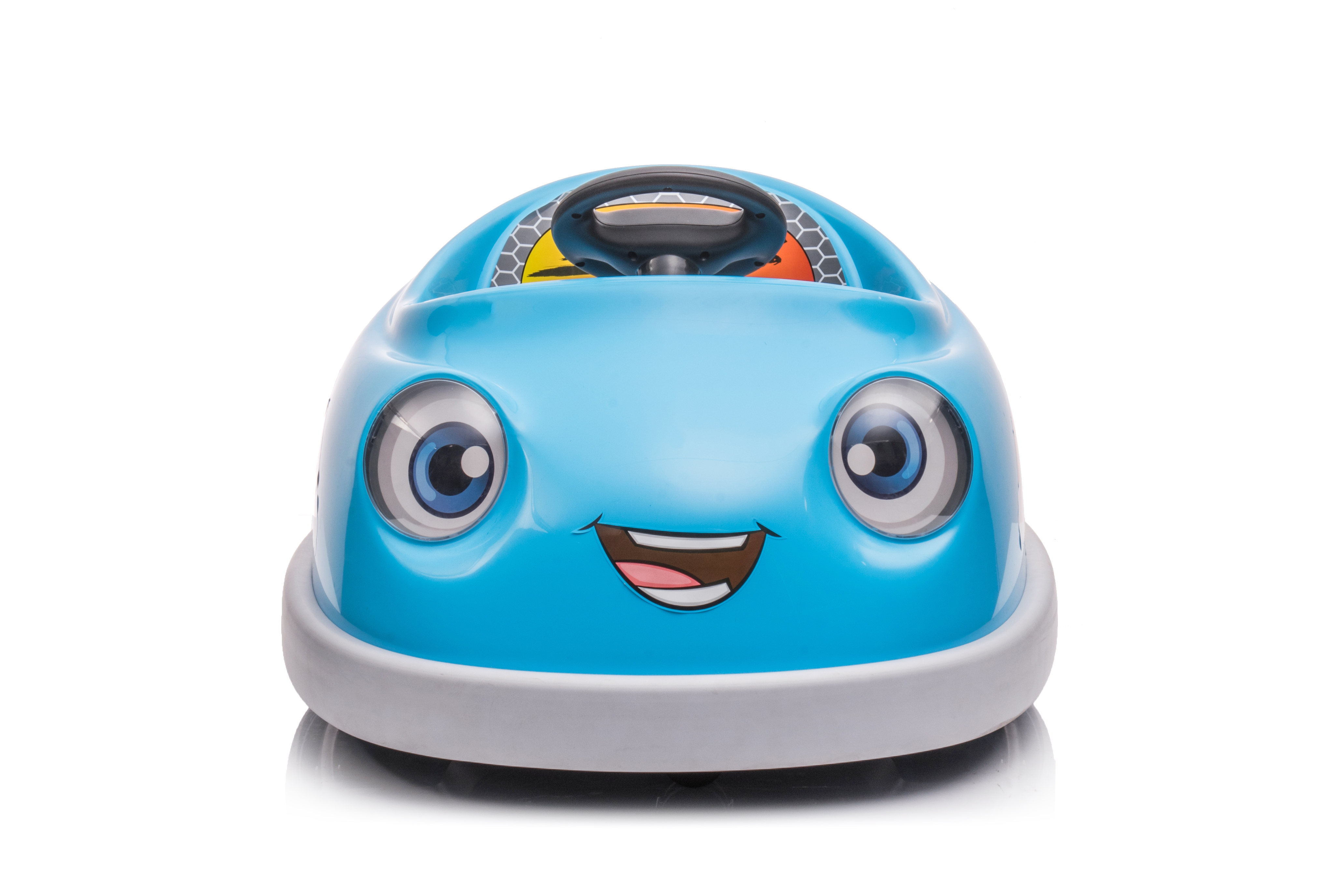 Remote Control LED Lights Music Ride On 6V Electric Bumper Cars for Kids Excitement