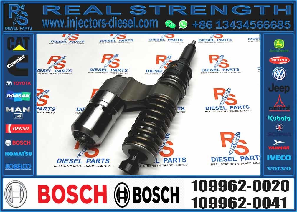 Huida Original or OEM Common Rail Fuel Injector Assembly 0986445102 0986445103 0986455002 107755-0420 109962-0020