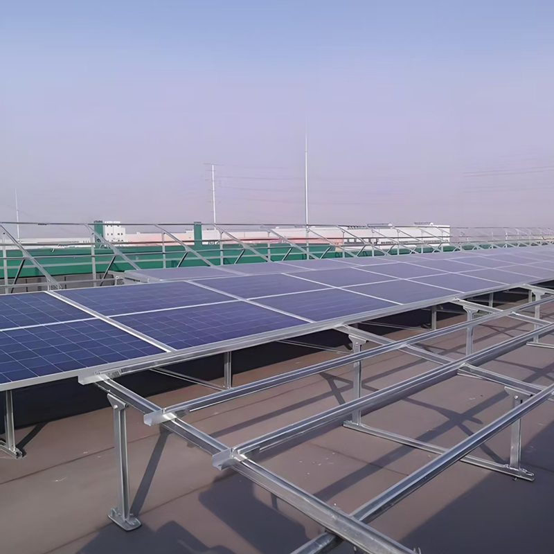  Customizable Engineering PV Racking Frame Adaptable to Multiple PV Panel Sizes Facilitating Efficient Assembly &amp; Implementation of PV Engineering Manufactures