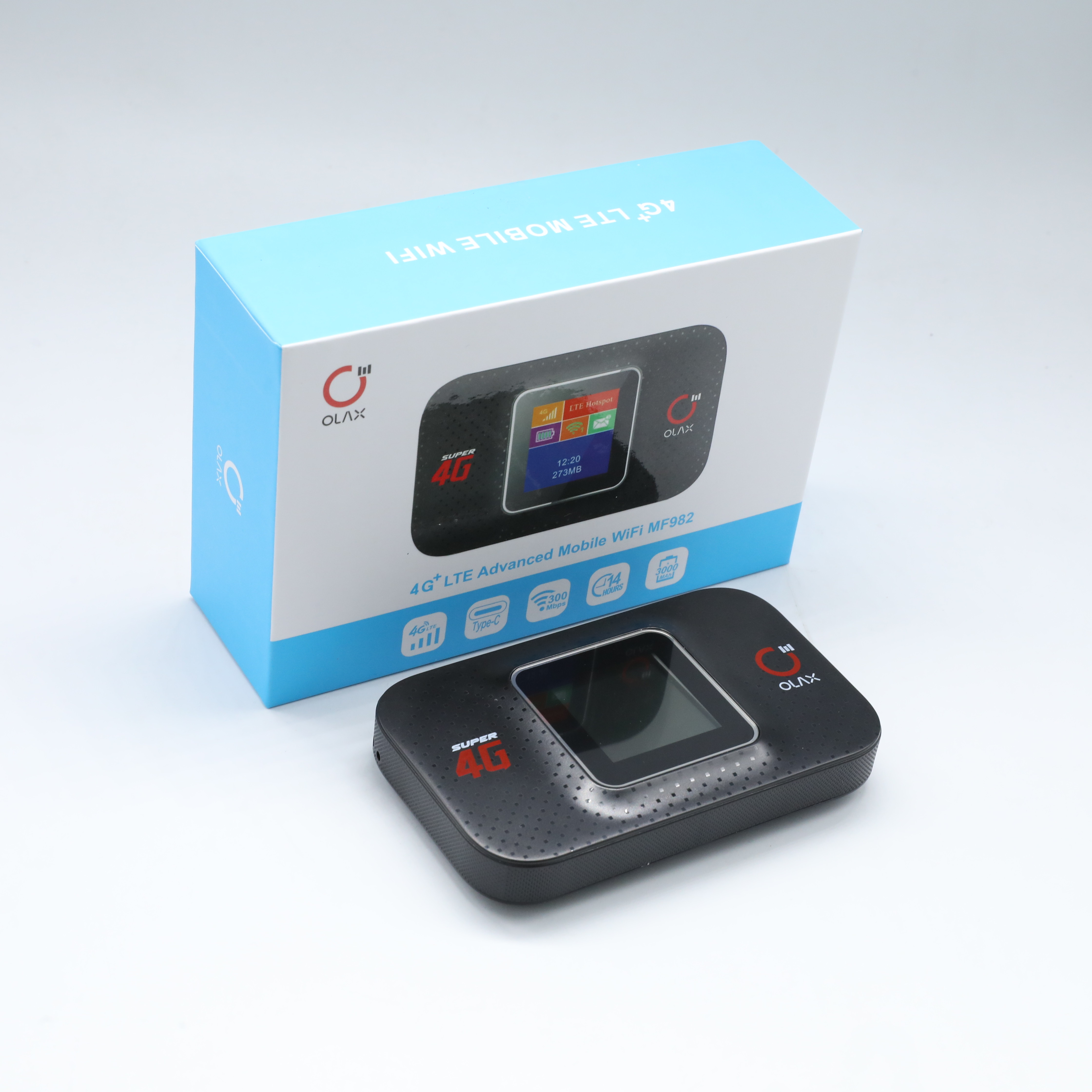OLAX MF982 Wireless Pocket Wifi Mobile 4G Router with LAN Port 3000m Battery 4G LTE Modem portable router with sim card