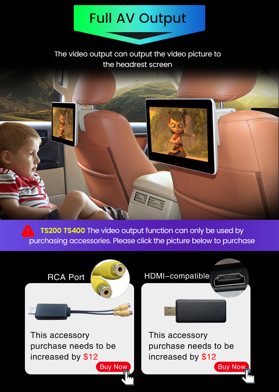 Universal Android Auto Car Radio 9.5'' Vertical Screen FM IPS Carplay MP5 Car Player