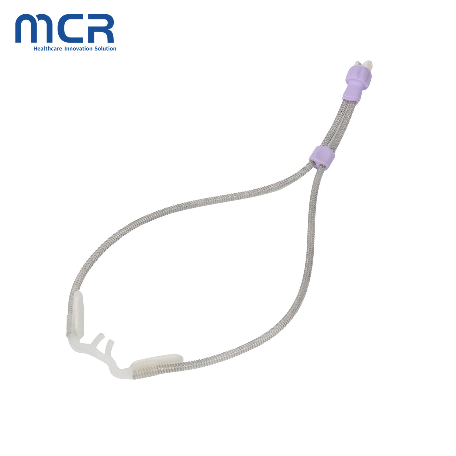 Non Toxic PVC Disposable Nasal Oxygen Cannula Tube For Adult Medical Treatment
