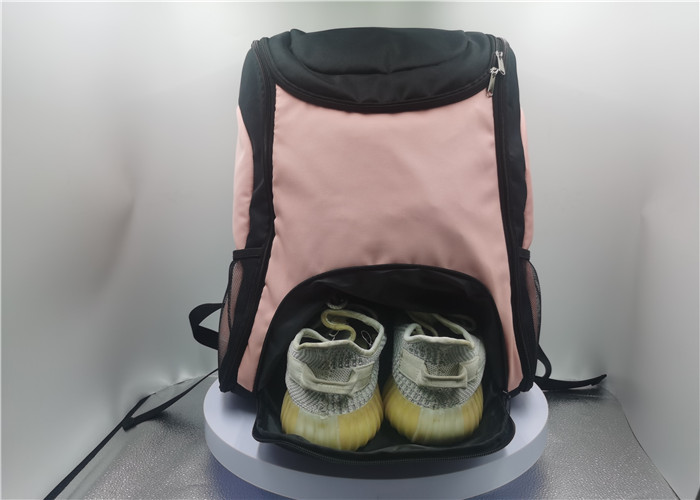 Soft Twill Fabric Pickleball Racket Bag Womens Logo Customized With Shoe Compartment
