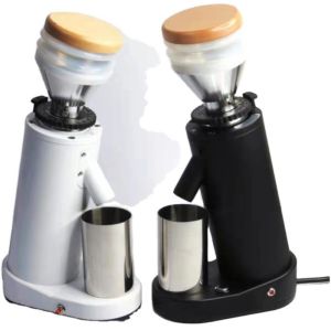 China 40mm Conical Burr Coffee Bean Grinder with 180W Power and Titanium Alloy Burr Material on sale