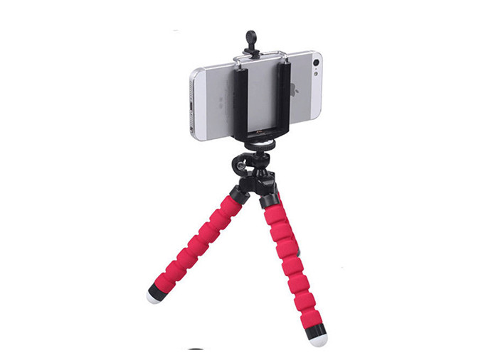 Sponge Octopus Tripod Universal Lazy Phone Holder Portable Camera Tripod with Phone Clip
