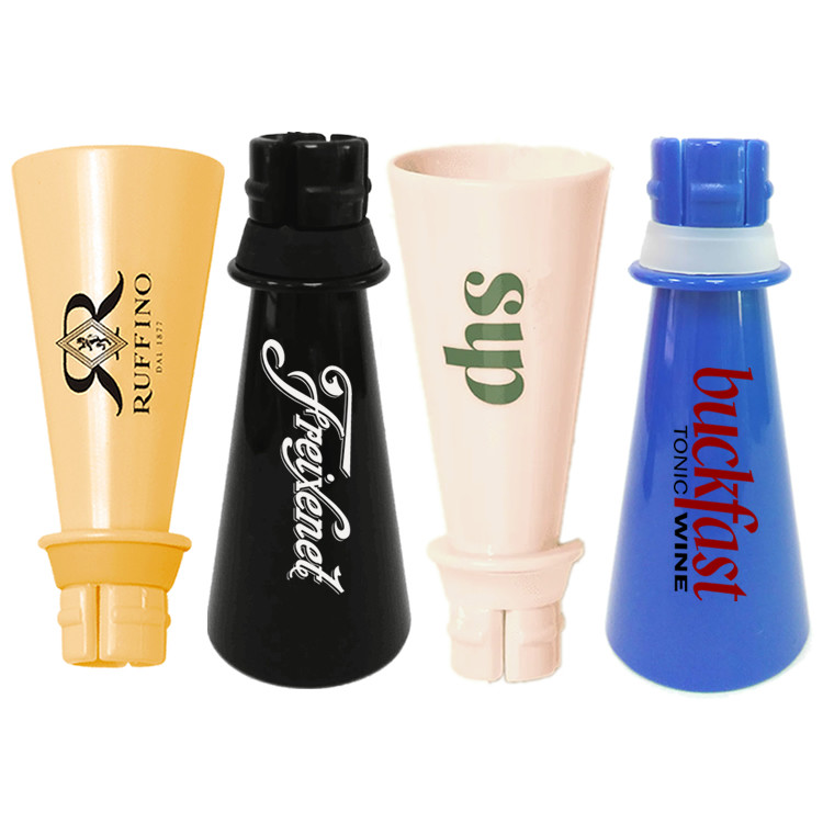 Prosecco Champagne Wine Stopper And Pourer Gold Plating Wine Bottle Sipper