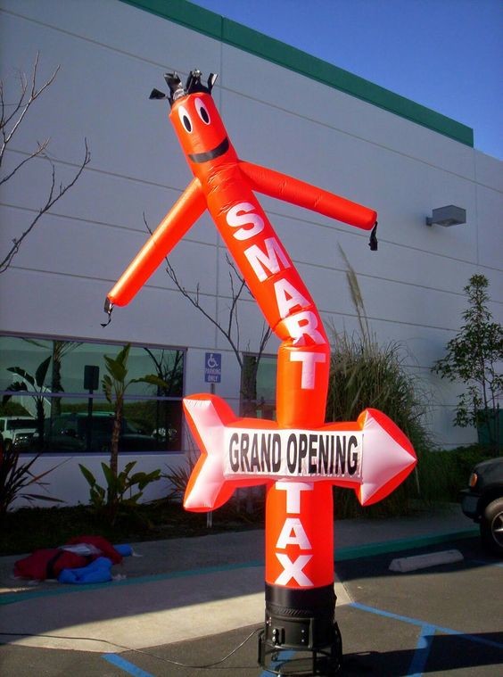 Customize Size Giant Advertising Inflatable Air Dancer Man For Advertising