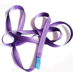 1 Tonne Polyester Webbing Slingflat polyester woven webbing sling