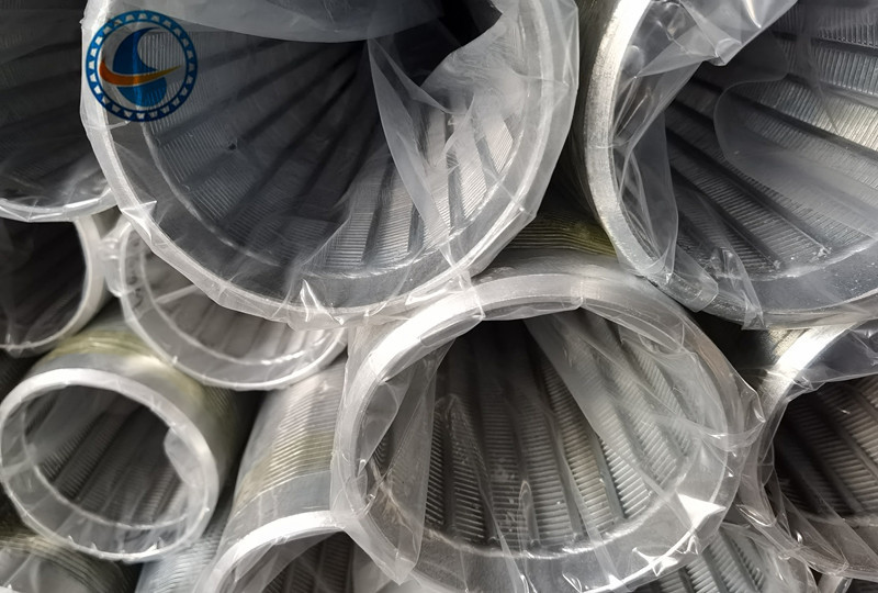 4-1/2" Slot 40 Wire Wrapped Pipe , Well Screen Pipe Corrosion Resistance