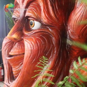 Amusement Park Customized Animatronic Talking Tree 3m Height