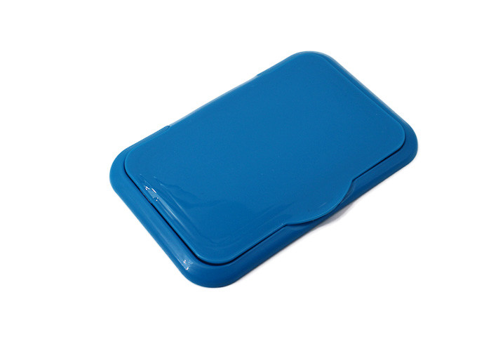 Food Grade 112mm Length Plastic Flip Top Cap For Tissue Pail