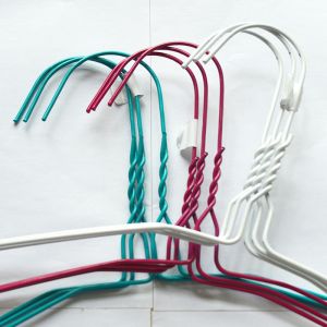 500pcs Per Carton Multi-Purpose White Metal Hangers with 2.5mm Diameter