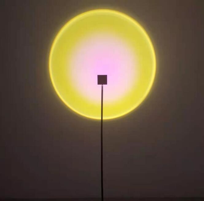 Modern Corner Stand Sunset Led Projector Lamp Photography Colorful USB
