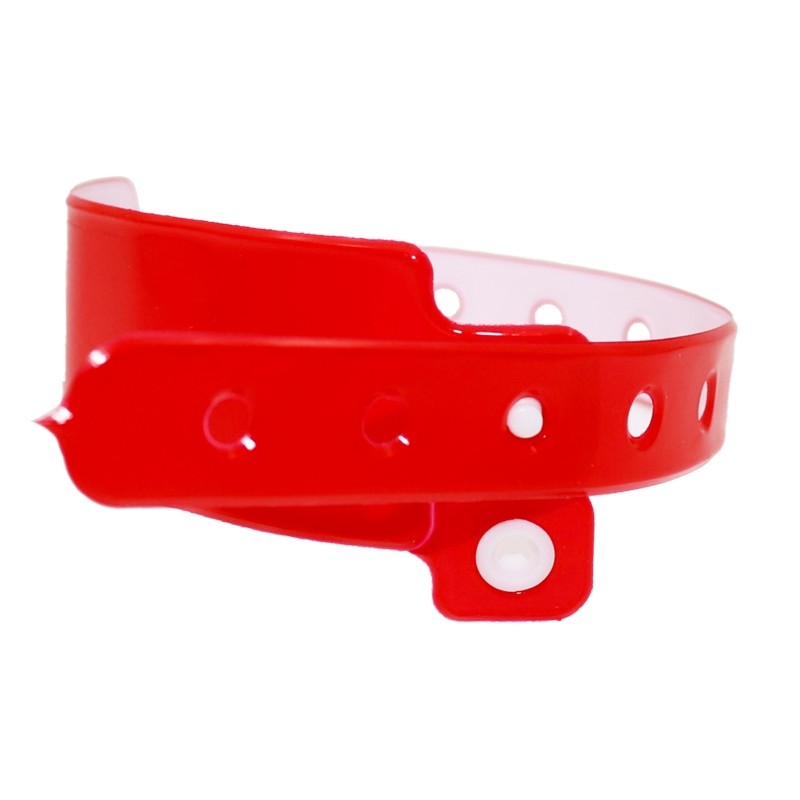 Manufacturer Disposable Custom Wristband Neon Fluorescent Color Plastic Vinyl PVC Waterproof Event Party Gift Wristband