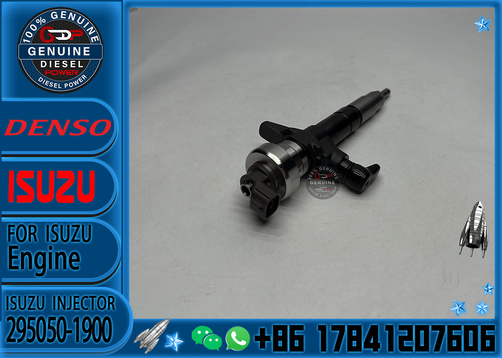 Common Rail Diesel Fuel Injector 295050-1900 For IS-UZU 8-98260109-0