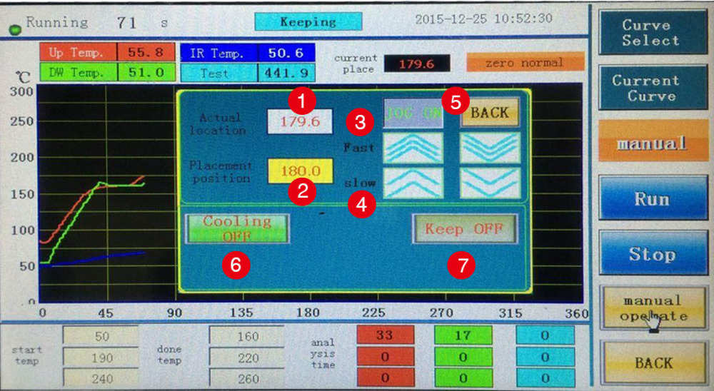 50*50mm Automatic BGA Rework Station 2600W WDS 700 IC Repairing Machine