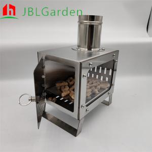  Outdoor Patio Heater Wood Pellet Firepit Cold Rolled Steel Freestanding Manufactures