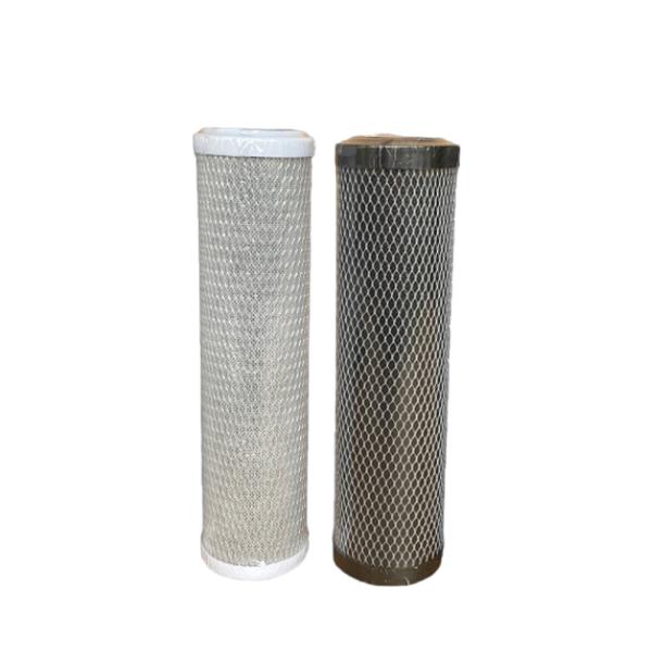 10 Inch Cto Compressed Activated Carbon Rod Pure Water Machine Front Filter