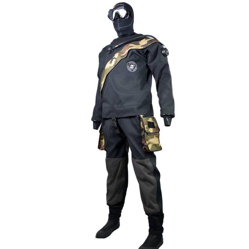 Waterproof Multipurpose Technique Scuba Diving Dry Suit For Rescue