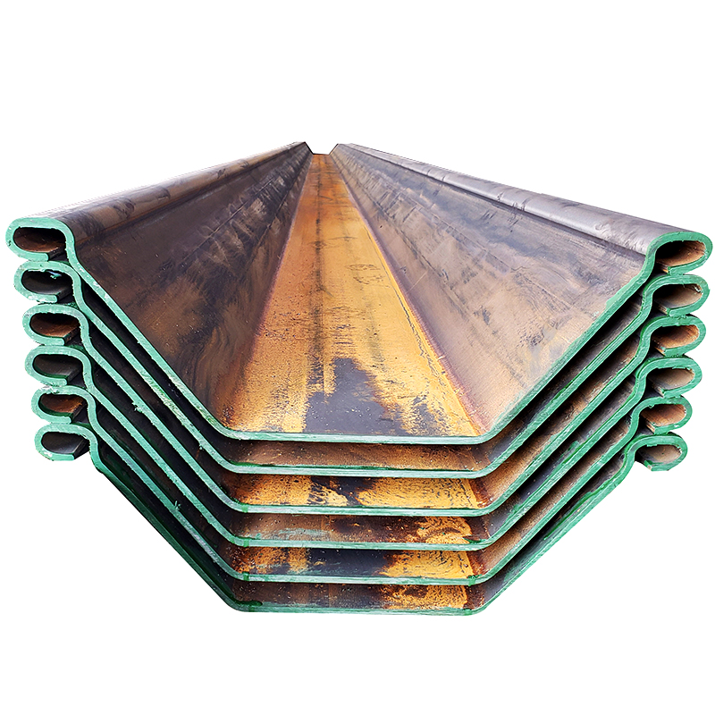 Larsen U Z Type Hot Rolled Steel Sheet Pile SY295 S355 SY390 DIN GB JIS Standard