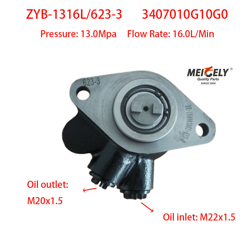 3407010G10G0 JAC Junling Chaochai Engine Steering Pump Assembly