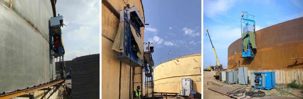 Automatic Tank Girth Welding Machine and Steel Plate Horizontal Welder