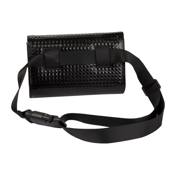 Anti Theft Travel Waist Bag , Lightweight Black Waterproof Fanny Pack