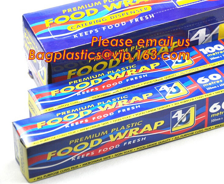 LDPE Plastic Fresh Keeping Food Wrap Cling Wrap Stretch Film, Bio-fresh food Wrap (PVC cling wrap film for food grade)