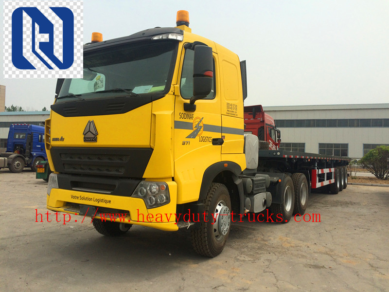 Manual 336HP Heavy Cargo Truck Diesel Heavy Equipment Truck 4X2 With 20T Payload