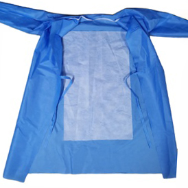 Medical Breathable Soft Disposable SMS Sterilized Surgical Reinforced Gowns