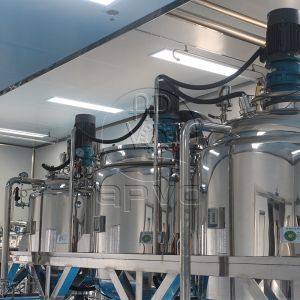 Agitator Mixer Liquid Detergent Making Machine 500L-100000L Customized