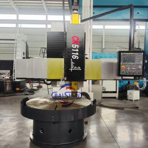 Round Table Vertical Lathe Cnc Machine Tool For Metal