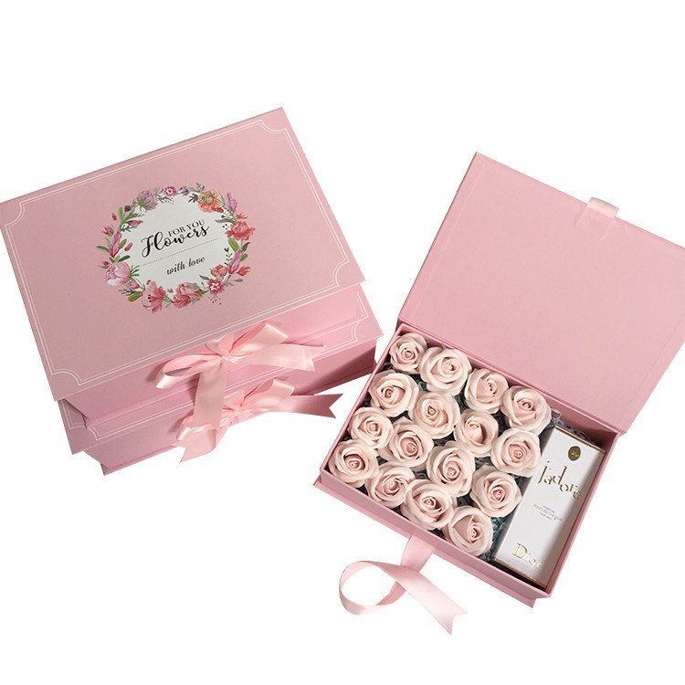 Collapsible Holiday Chocolate Packing Boxes Stackable Multifunctional