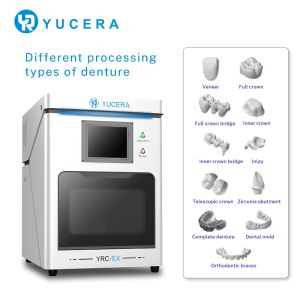 Yucera Cost-Effective Dental CAD/CAM Milling Solution with 5 Axis CNC System