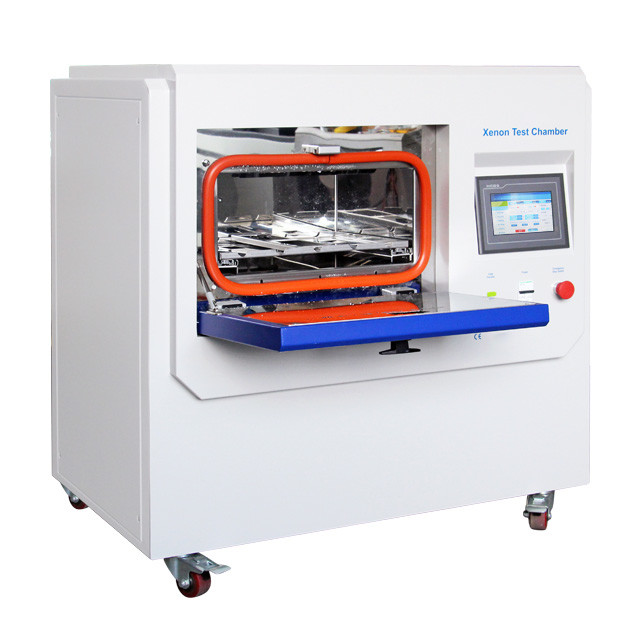 Safety Helmet Ultraviolet Aging Test Chamber Stand Type Full Spectrum Sunlight Simulation Per ASTM B155