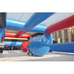 Custom Made Big Event Insane 5k Inflatable Obstacle Course Big Balls For Adults
