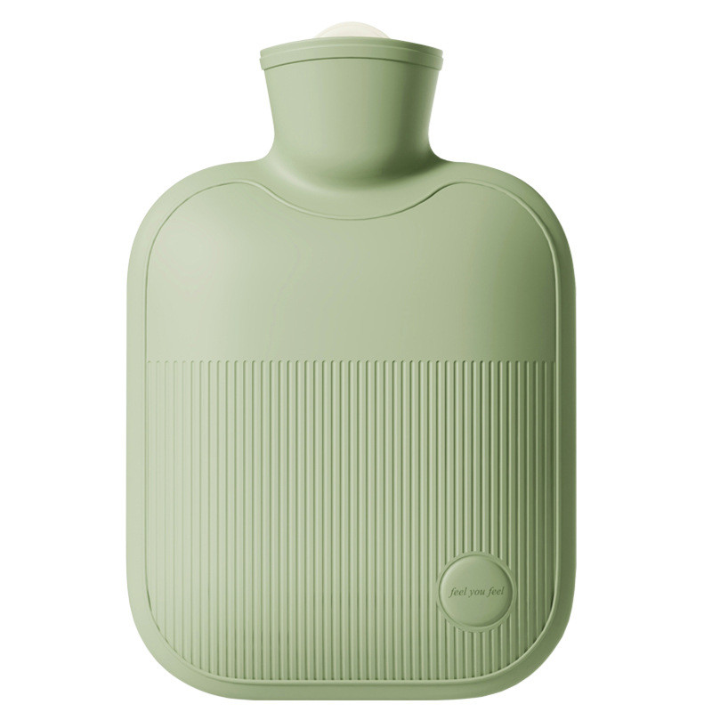 Rubber Hot Water Bottle With Soft Cover , 2L 1L Hot Water Bag For Cramps Pain Relief