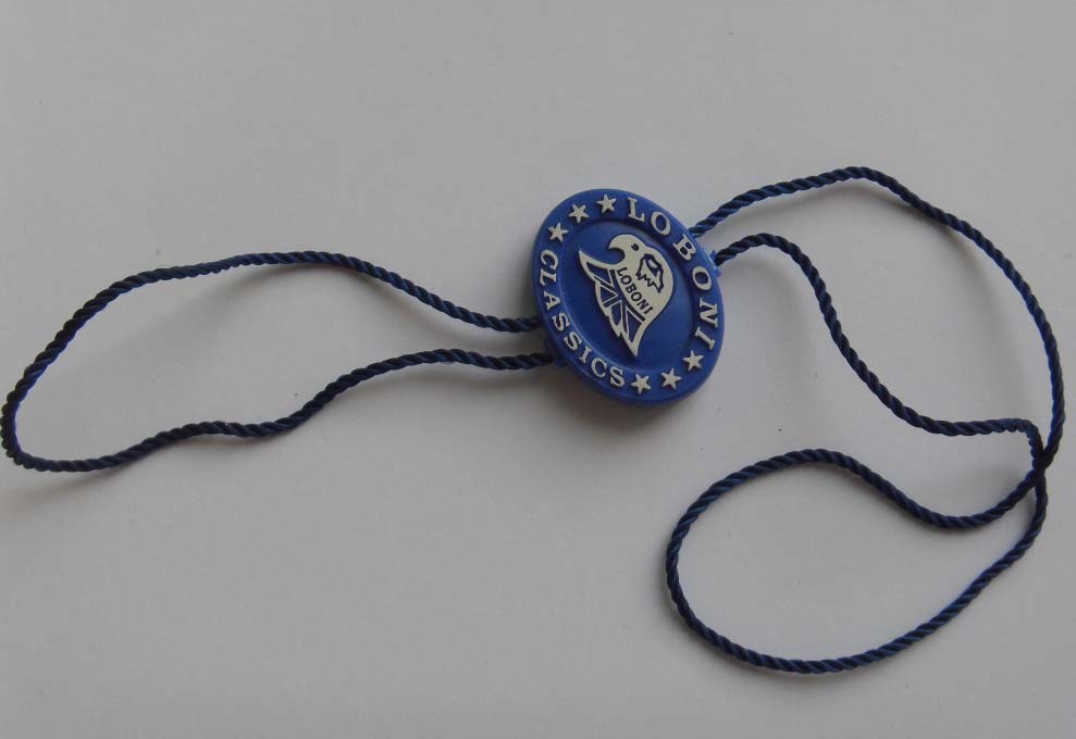 Personalised Product Engraved Plastic Seal Security Tag Double Ends Strings