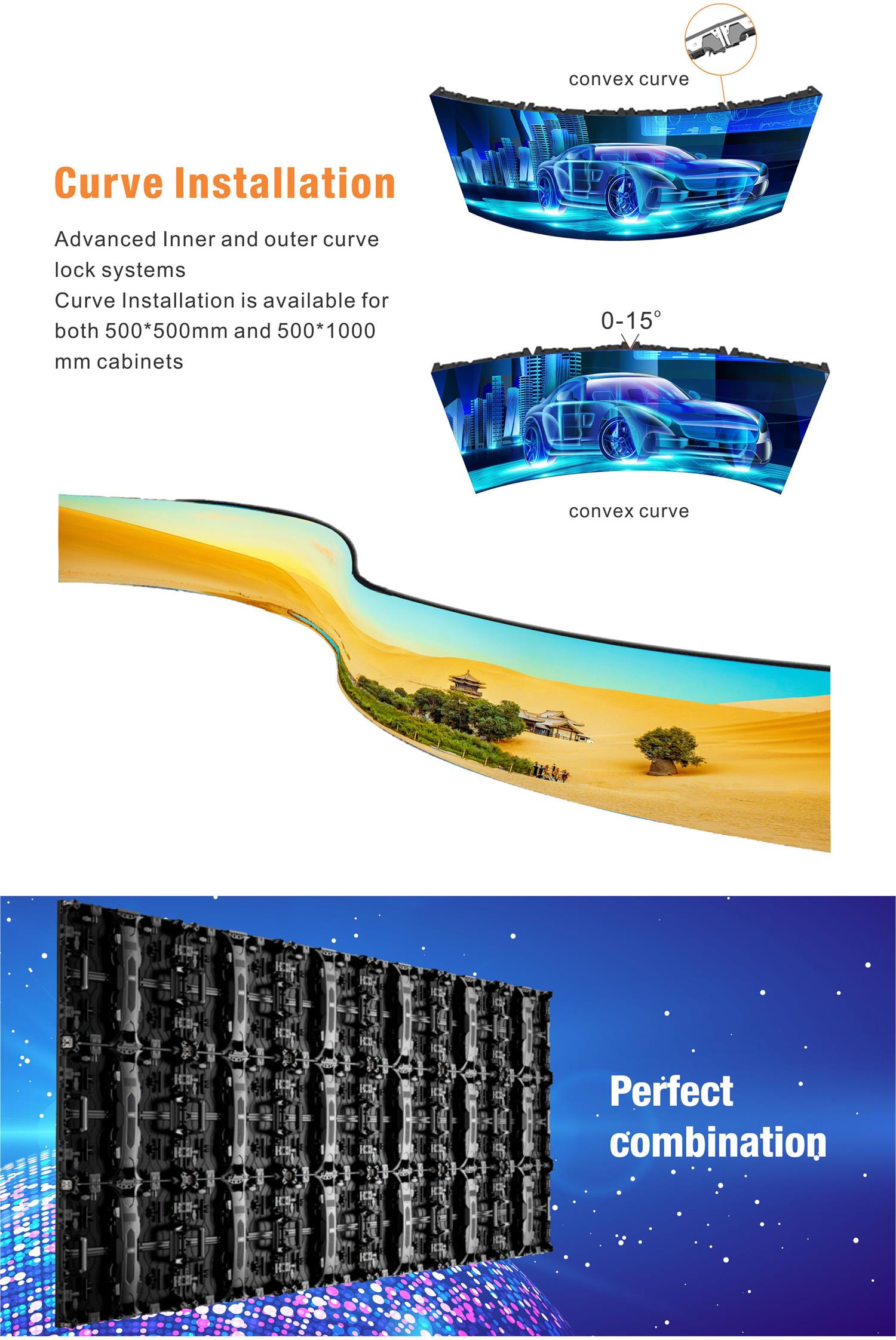 Excel P3.4 P3.91 P4.81 high brightness 4500CD outdoor full color rental led video wall use for stage show