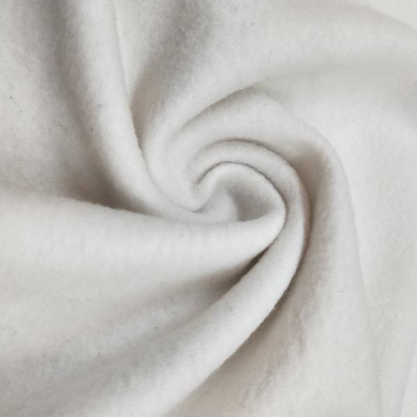 Wholesale Organic 95% Bamboo 5%Spandex Fleece Fabric Pad Fleece Black Baby