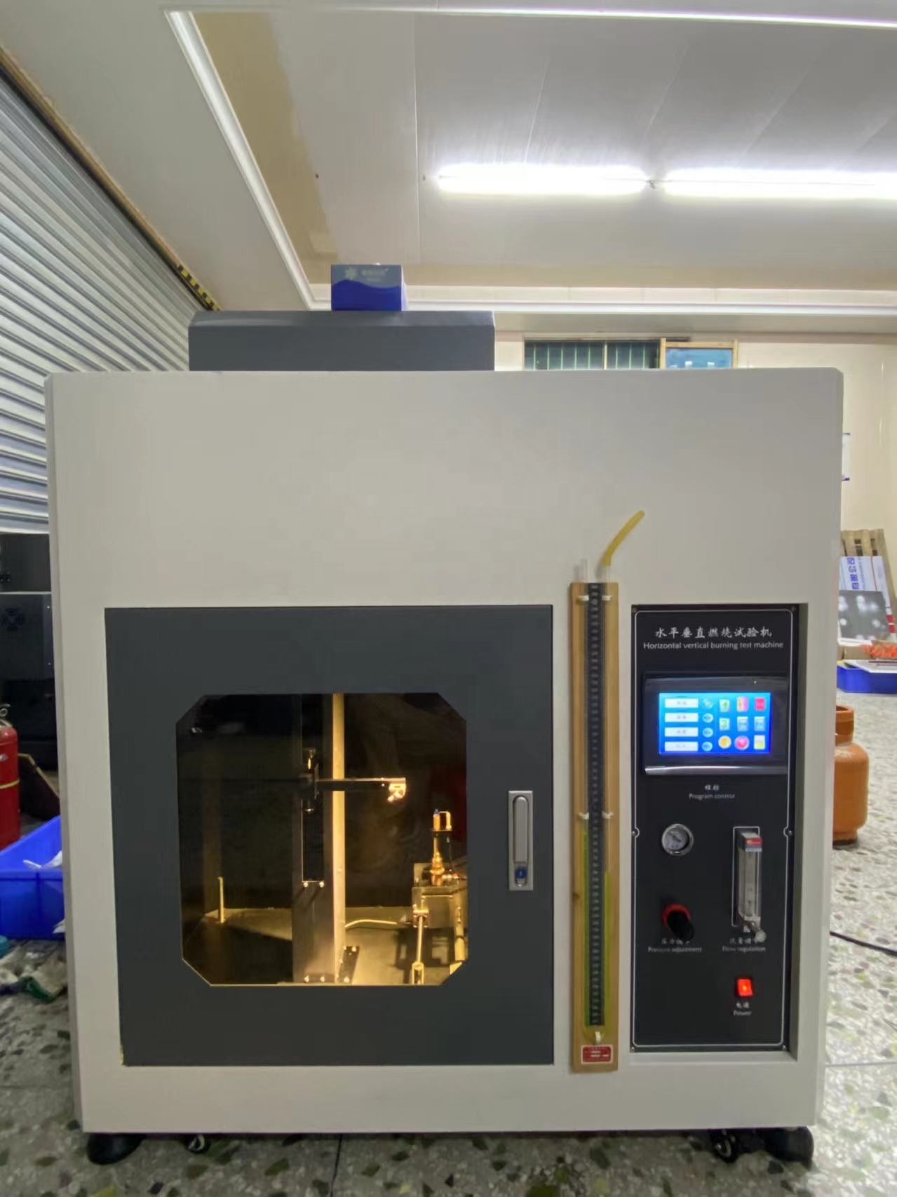 Vertical And Horizontal Flame Test Chamber for Automotive and Transportation