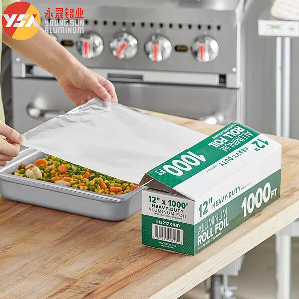 200 Sq Ft Aluminum Foil​ 0.014mm X 30cm X 61m Foil Roll Wrappers