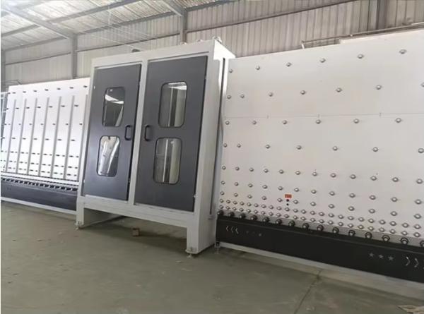 Fully Automatic Machine Vertical Glass Cleaning Machine Insulated Glass Cleaning