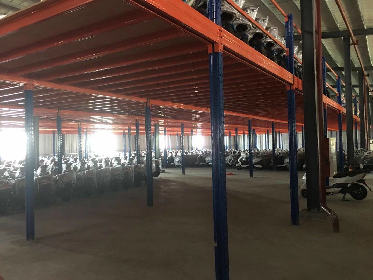 5000kg Storage Mezzanine Platform SGS Warehouse Mezzanine Flooring Rack